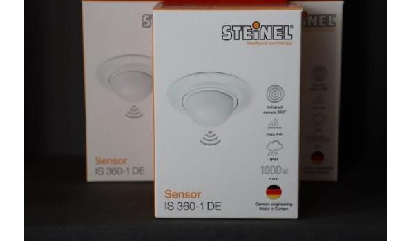 5 sensorlampen STEINEL IS360-1DE